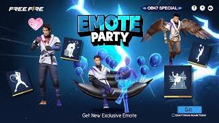 New Emote Party Event Confrim Date Free Fire| Poker Mp40 Return Bangladesh server | FF New Event