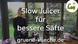 Warum nur ein Slow Juicer wirklich gute Säfte macht