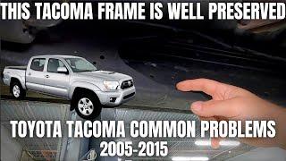 This Tacoma Frame is Well Preserved | Toyota Tacoma Common Problems 2005-2015