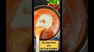 #detailed video on my channel #homemade sauce #homemade ketchup #cook with Jyoti #shorts #viral