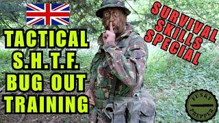  MILITARY SURVIVAL (SECRETS REVEALED), SHTF, BUG OUT, ON FOOT SURVIVAL, PATROLS, CAMO, TACTICAL