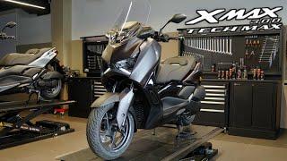 New 2025 Yamaha XMAX 300 Tech MAX+ // Full Review of the ULTIMATE MAXi Scooter Bike!