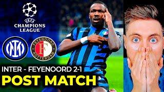 INTER FEYENOORD 2-1 FENOMENO THURAM!!! La VINCE da SOLO!