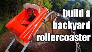 How to Build a Backyard Rollercoaster (for less than $500)