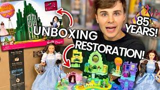 Vintage Mattel Playset Unboxing & Restoration! 85 Years of The Wizard of Oz! Barbie & Polly Pocket!