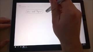 Surface Pro 4: Stift