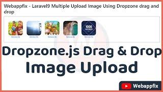 Dropzone Js Laravel | Dropzone Image Upload Example | Dropzone Multiple File Upload | Tutorial