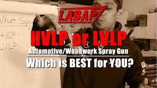 HVLP or LVLP Automotive/Woodwork Spray Gun - Which is BEST for YOU?
