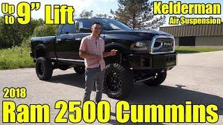 Lifted 2018 Ram 2500 Limited with Kelderman Air Suspension! Full walkaround and review!