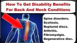 How To Get Disability Benefits Approved For Back Pain