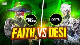 Desi Playz Vs Faith PlayzZz 1v1 TDM | BGMI 1v1 TDM