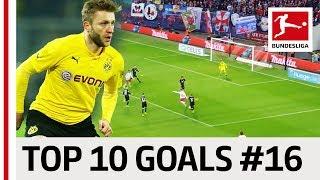Top 10 Goals - Jersey Number 16 - Blaszczykowski, Rodriguez & Co.