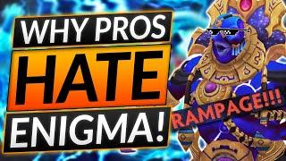 EVERYONE HATES This PRO ENIGMA - BEST Support Farming Tips and Builds - Dota 2 Guide