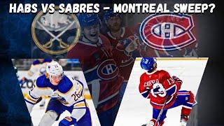 Montreal vs Buffalo - Can Montreal Sweep?