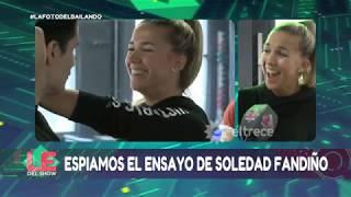 Espiamos el ensayo de Soledad Fandiño para Bailando 2018