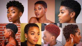 130 Best Short Natural Hairstyle and Haircut Ideas For Black Women | Cute Short Natural Haircuts ️