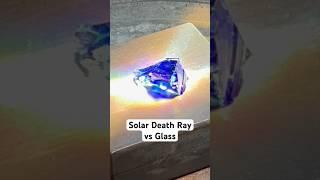 Can the Solar Death Ray melt glass? #physics #science #solar