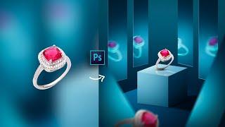 Mirror reflect Manipulation in Photoshop || #ProductManipulation #PhotoshopTutorial #ring