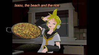 【MMD】Issou, the beach and the rice - classic joke recreated in MMD!!