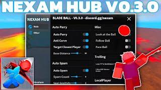 [SUPER OP] Blade Ball Nexus Hub V0.3.0 (BEST AUTO PARRY + AUTO SPAM) | DIRECT LINK