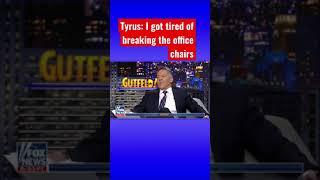 Tyrus shares that he took Gutfeld’s recliner for ‘reparations’ #shorts