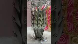 How to Make Vases with Plastic Spoons ️
