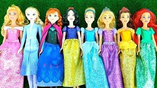 ASMR | Unboxing Disney Princess Spin & Reveal Surprise Dolls! Satisfying video