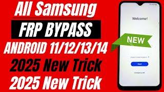 All Samsung FRP Bypass 2025 New Trick | Without TalkBack Android 11/12/13/14 Remove Google Account