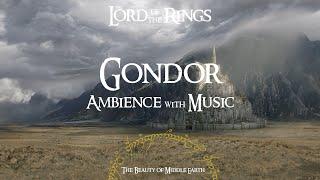 Lord Of The Rings | Gondor | Ambience & Music | 3 Hours