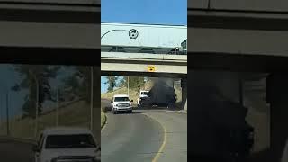 Excavator hits train bridge low clearance heavy equipment fails