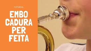 Como fazer EMBOCADURA PERFEITA | trompete, tuba, trombone, bombardino