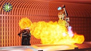 LEGO GHOST RIDER vs CYBORG