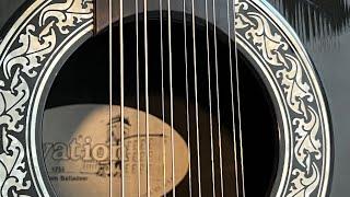 12-string Ovation 1755 Custom Balladeer Demo, FET-3 preamp