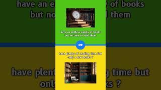  Book Edition: Would You Rather? | Literary Fun! Engage, Comment, & Subscribe! #wouldyourather