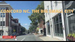 DOWNTOWN CONCORD NC. Concord NC the big small city.  Concord sit between Charlotte and Salisbury NC.