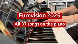 Eurovision 2025 piano medley