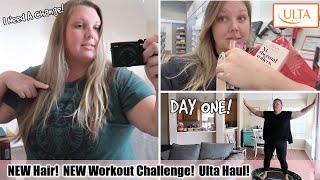 Tired of my Momster Vibes... NEW Hair! NEW Workout Challenge! Ulta Haul! Spend the Day with Me!