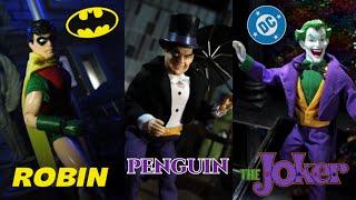 MEGO WAVE 13 DC FIGURES REVIEW! (JOKER, PENGUIN & ROBIN!)