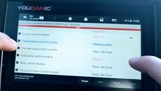 Cadillac CTS Health Check Diagnose with YOUCANIC Scanner