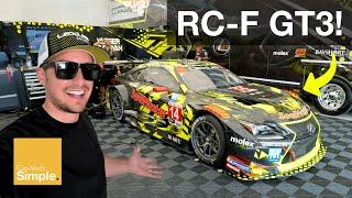 Up Close with the Lexus Racing RC-F GT3 Race Car!