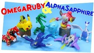 Pokemon Omega Ruby & Alpha Sapphire Happy Meal Toy collection 2015