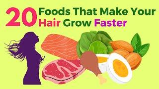 20 Foods That Make Your Hair Grow Faster | VisitJoy