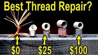 Best Damaged Thread Repair? Let’s Settle This! Heli Coil, TIME-SERT, E-Z LOK, JB Weld, HHIP, Loctite