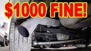 The Truth About Californias New Loud Exhaust Law