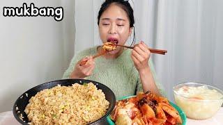 [ 집밥먹방 ] 콩나물밥에 김치먹방 Korean Food Bean Sprouts Rice & Kimchi Mukbang eating show