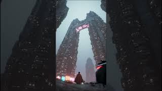Inside the Tower: Cyberpunk Skyscraper of the Future #klingai #aigenerated