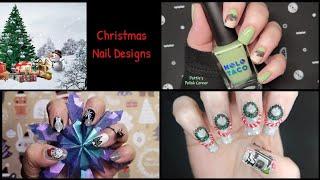 Christmas Nail Designs - Stamping Collab December 2024