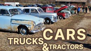 Huge 60+ Year Car and Tractor Collection Sold at Ohio Auction