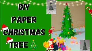 Paper Christmas Tree | DIY | How To Make a 3D Christmas Tree | Christmas Craft | Christmas Tree...