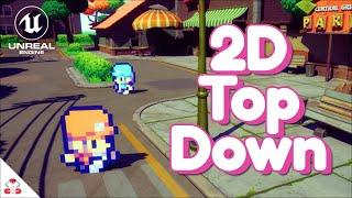 Make a 2D Top Down Game in Unreal Engine 5 - Tutorial